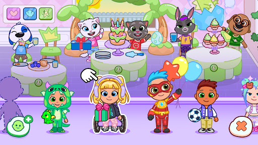 Captura de pantalla de Talking Tom & Friends: Mundo