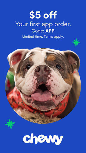 Captura de pantalla de Chewy: Pet Shopping & Delivery
