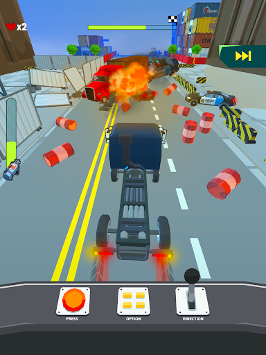 Crazy Rush 3D - Autofahren Screenshot