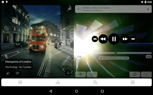 Captura de pantalla de Poweramp