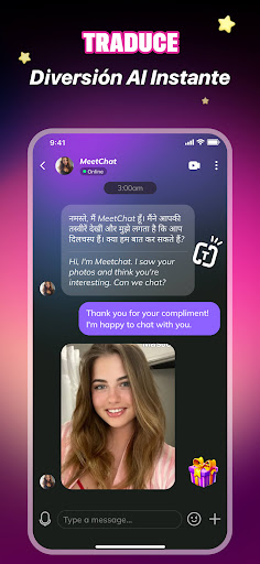 Captura de pantalla de MeetChat
