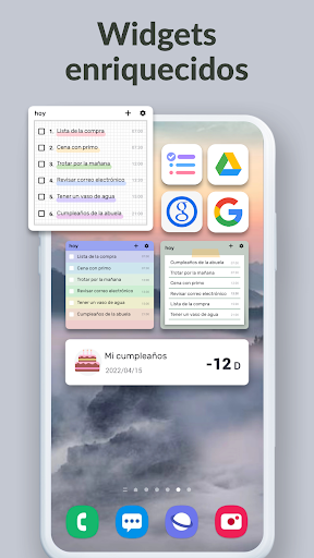 Captura de pantalla de Lista de tareas: Recordatorios