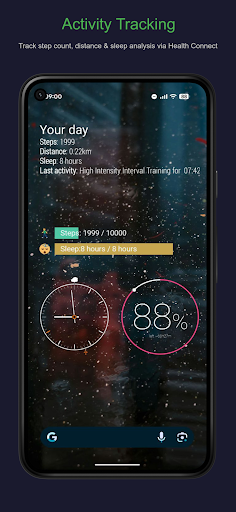 Captura de pantalla de KWGT Kustom Widget Maker