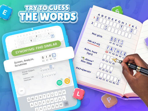 Captura de pantalla de Acrostics－Cross Word Puzzles