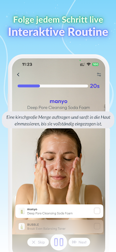 Skin Bliss: Hautpflege Routine Screenshot
