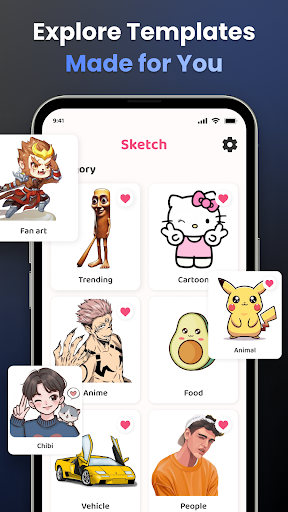 Captura de pantalla de AR Drawing: AR Art Drawing