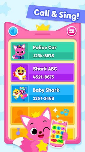 Pinkfong Baby Shark Phone Game screenshot