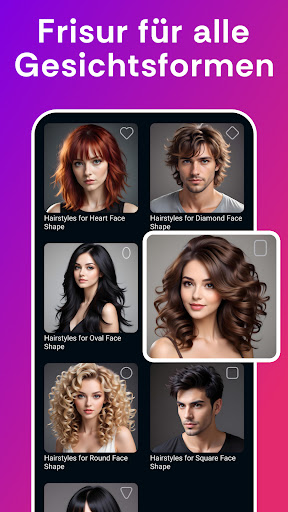 Gesichtsform KI - Face Rating Screenshot