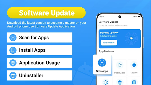 Captura de pantalla de Actualización de Software