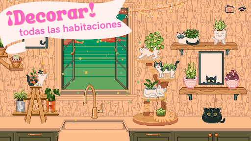 Captura de pantalla de Window Garden - Lofi Idle Game