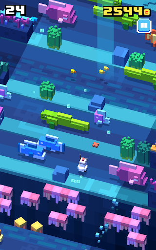 Captura de pantalla de Crossy Road