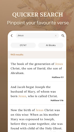 Holy Bible - KJV+Verse screenshot