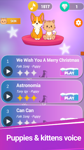 Captura de pantalla de Cat Dog Music Voice