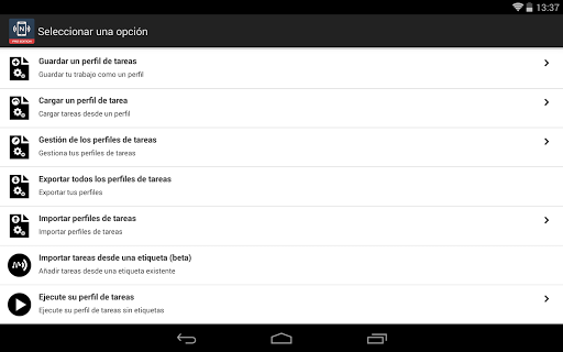 Captura de pantalla de NFC Tools - Pro Edition