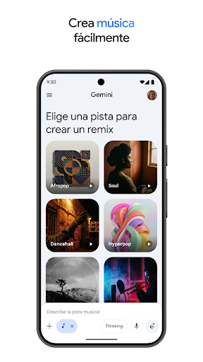 Captura de pantalla de Google Gemini