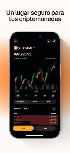 Captura de pantalla de Gemini: Crypto & Bitcoin