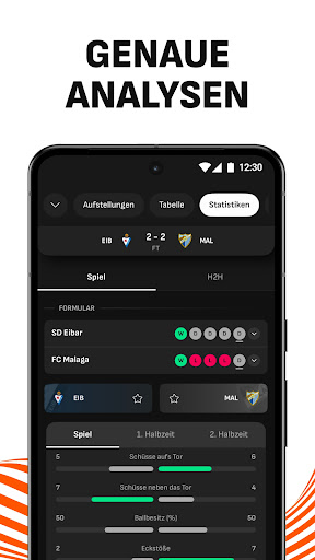 LiveScore Live-Sportergebnisse Screenshot