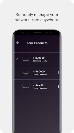 Captura de pantalla de NETGEAR Nighthawk WiFi Router