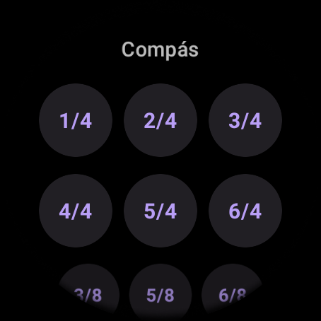 Captura de pantalla de Metrónomo Fácil