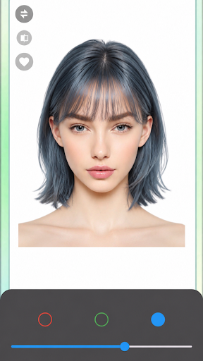 Captura de pantalla de Hairstyle Try On - Peinado IA