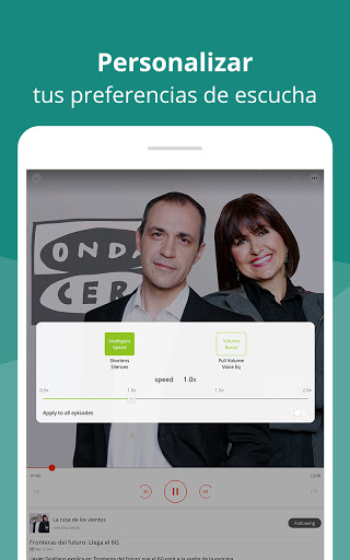 Captura de pantalla de Podcast Player-Podbean