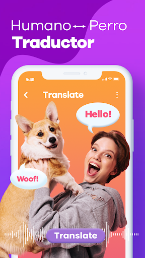 Captura de pantalla de Traductor humano a perro