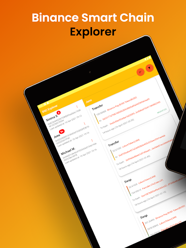 Captura de pantalla de Binance Smart Chain Explorer