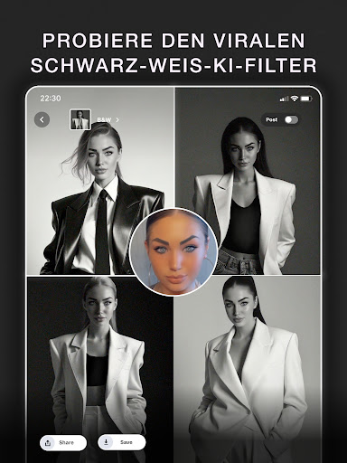 Glam AI Video & Foto Erstellen Screenshot