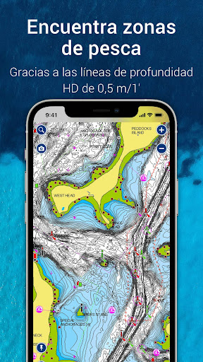 Captura de pantalla de Navionics® Boating