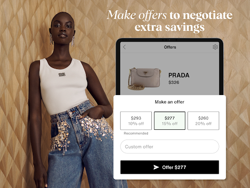 Vestiaire Collective screenshot