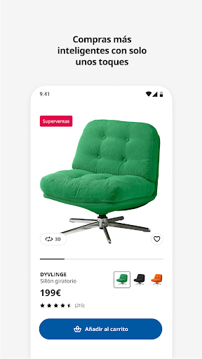 Captura de pantalla de IKEA