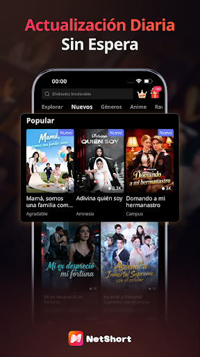 Captura de pantalla de NetShort - Populares series