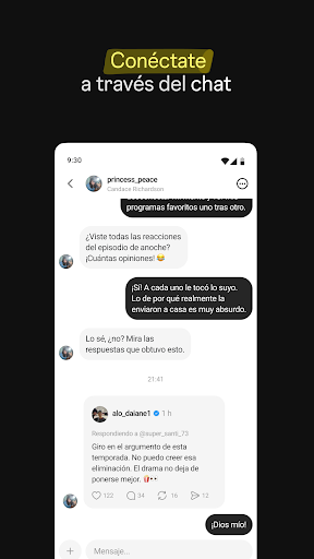 Captura de pantalla de Threads