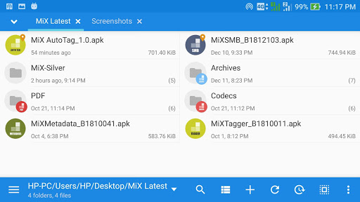 MiXplorer Silver File Manager screenshot