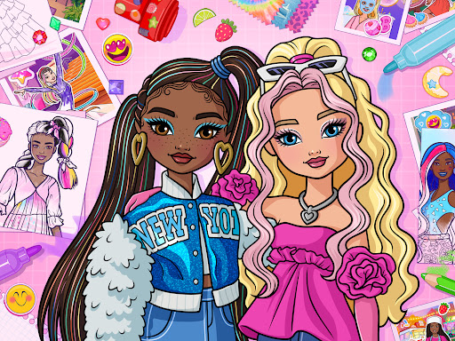 Barbie Farbkreationen Screenshot