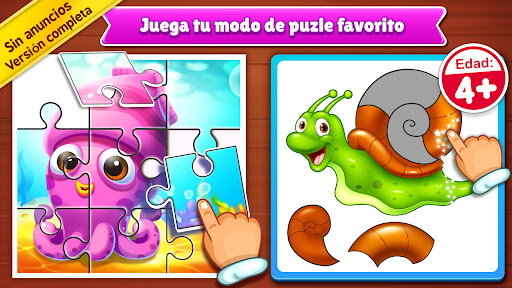 Captura de pantalla de Juegos rompecabezas para niños
