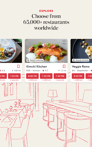 OpenTable screenshot