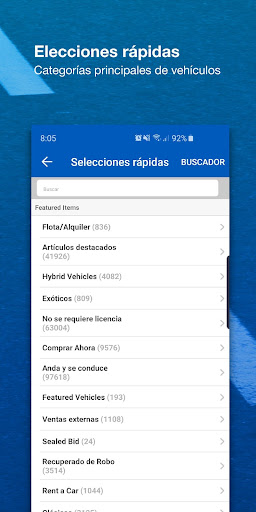 Captura de pantalla de Copart – Online Auto Auctions