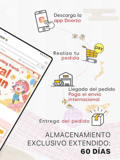 Captura de pantalla de Doorzo - ¡Compra desde Japón!