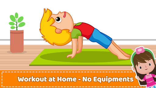 Captura de pantalla de Yoga para niños y fitness