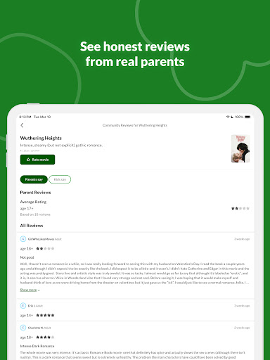 Common Sense Media screenshot