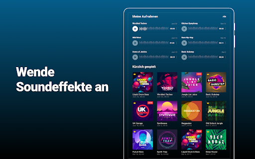 Groovepad - musik- & beatmaker Screenshot