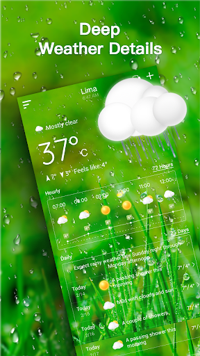 Captura de pantalla de Pronóstico del tiempo en vivo