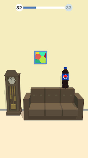 Captura de pantalla de Bottle Flip 3D - Toca y salta