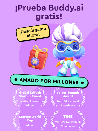 Captura de pantalla de Buddy.ai: Inglés Para Niños