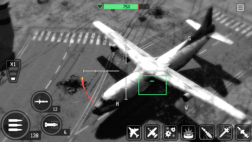 Captura de pantalla de War Drone: AC-130 Gunship Game