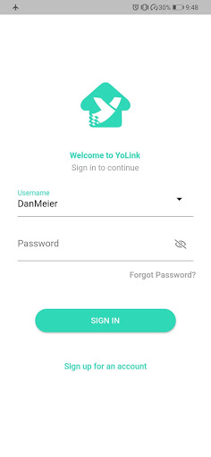 YoLink screenshot