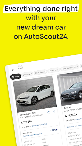 AutoScout24: Automobile market screenshot