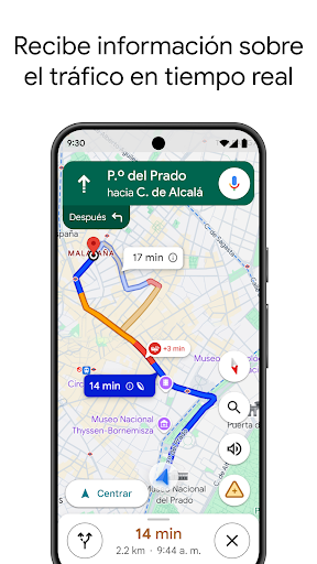 Captura de pantalla de Google Maps