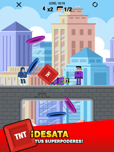 Captura de pantalla de The Superhero League 2